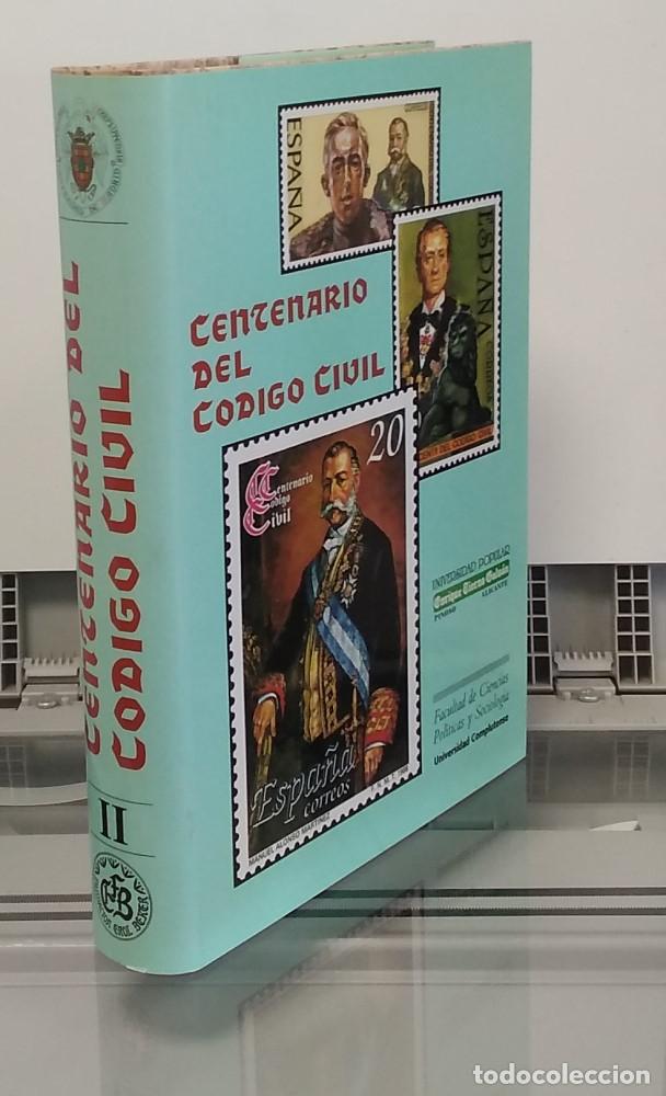 Libros: Centenario del C&oacute;digo Civil II - Francisco Rico P&eacute;rez (ed) - Foto 1