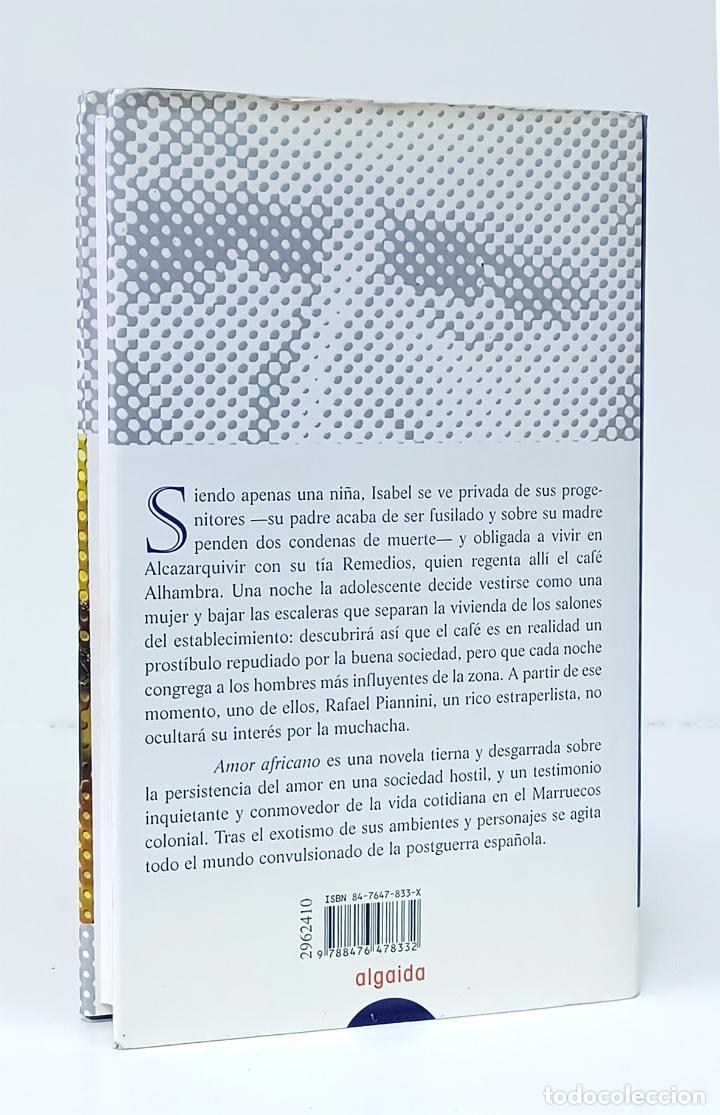 Libros: MAQUA (Javier). Amor africano. Dedicatoria aut&oacute;grafa - Foto 3