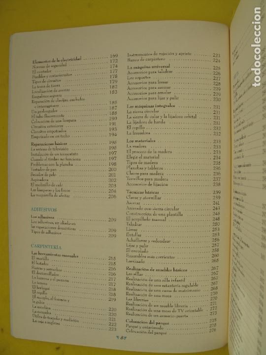 Libros: 1000 TRUCOS DE BRICOLAJE.- SERVILIBRO EDICIONES. - Foto 4