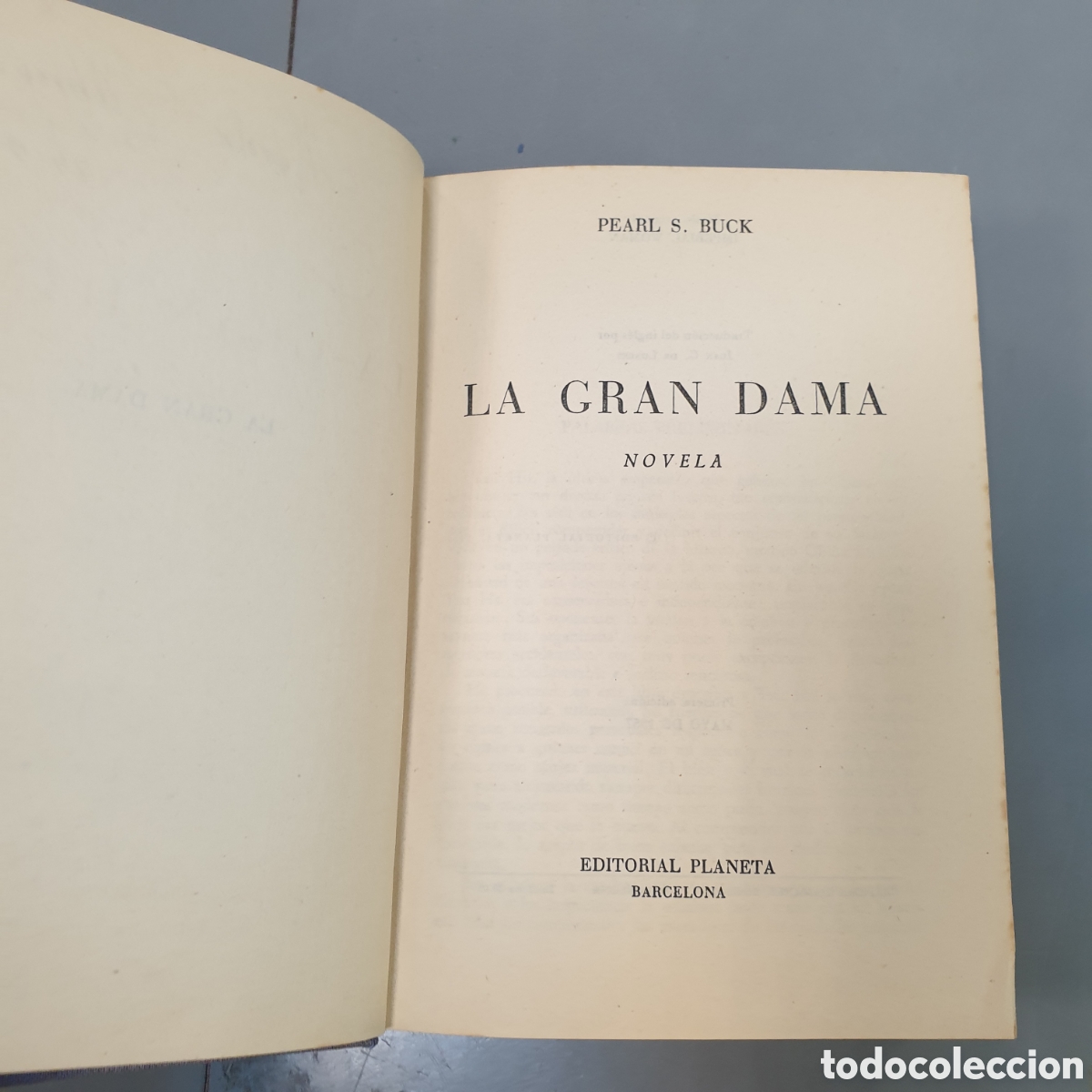 Libros: LA GRAN DAMA PEARL S. BUCK PRIMERA EDICI&Oacute;N - Foto 3