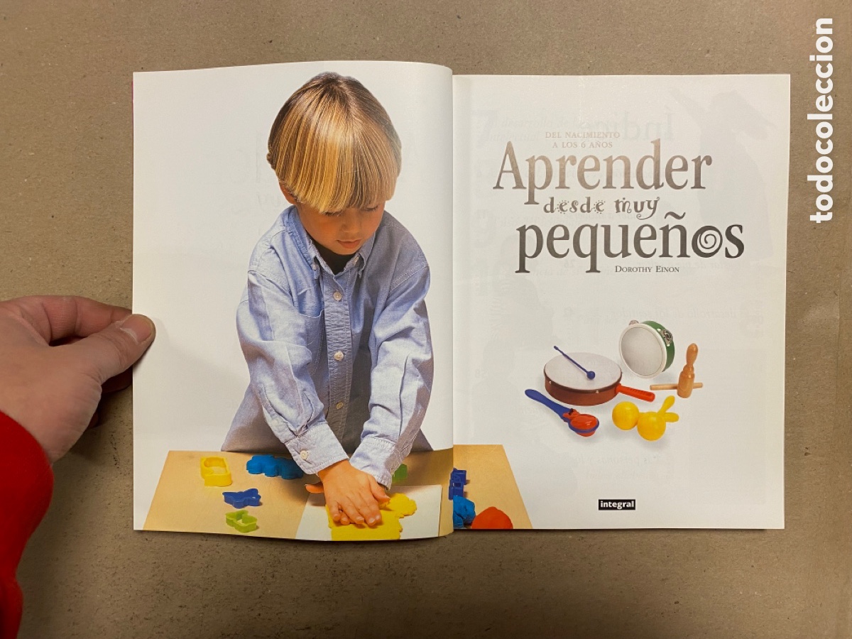 Libros: APRENDER DESDE MUY PEQUE&Ntilde;OS. DOROTHY EINON. INTEGRAL 1999. - Foto 2