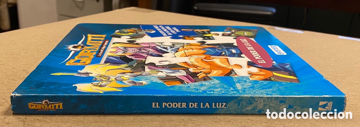 Libros: GORMITI &ldquo;EL PODER DE LA LUZ&rdquo;: LIBRO PUZZLE. EDITORIAL EVEREST 2010. - Foto 6