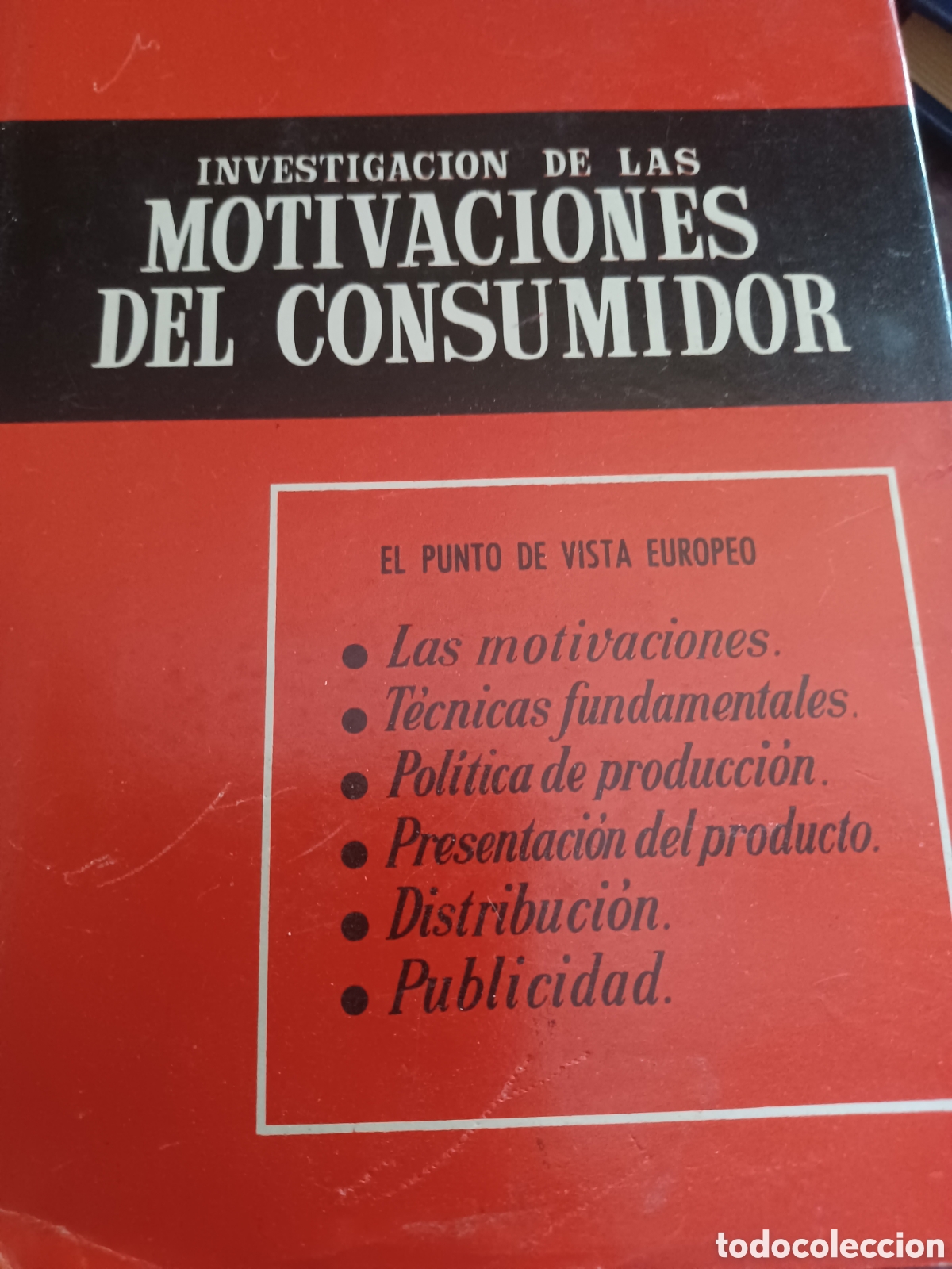 Libros: Barybook 133. Investigaci&oacute;n de la motivaciones del consumidor Harry Henry hispano Europea galileo