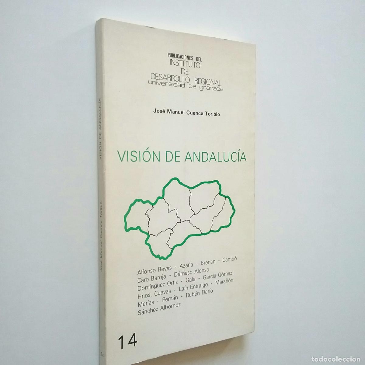 Libros: Jos&eacute; Manuel Cuenca Toribio - Visi&oacute;n de Andaluc&iacute;a - Foto 1