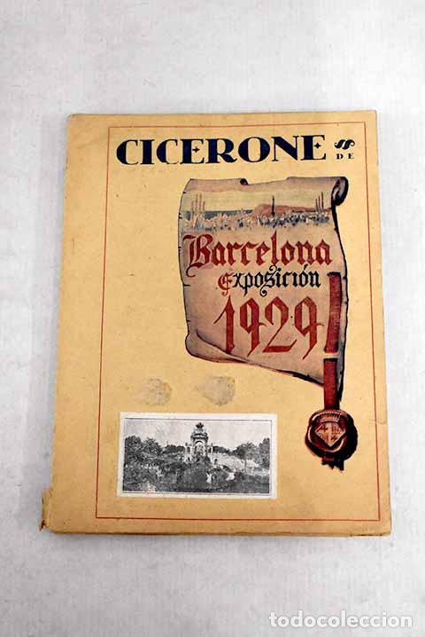 Libros: Cicerone de Barcelona-Exposici&oacute;n 1929 - Foto 1