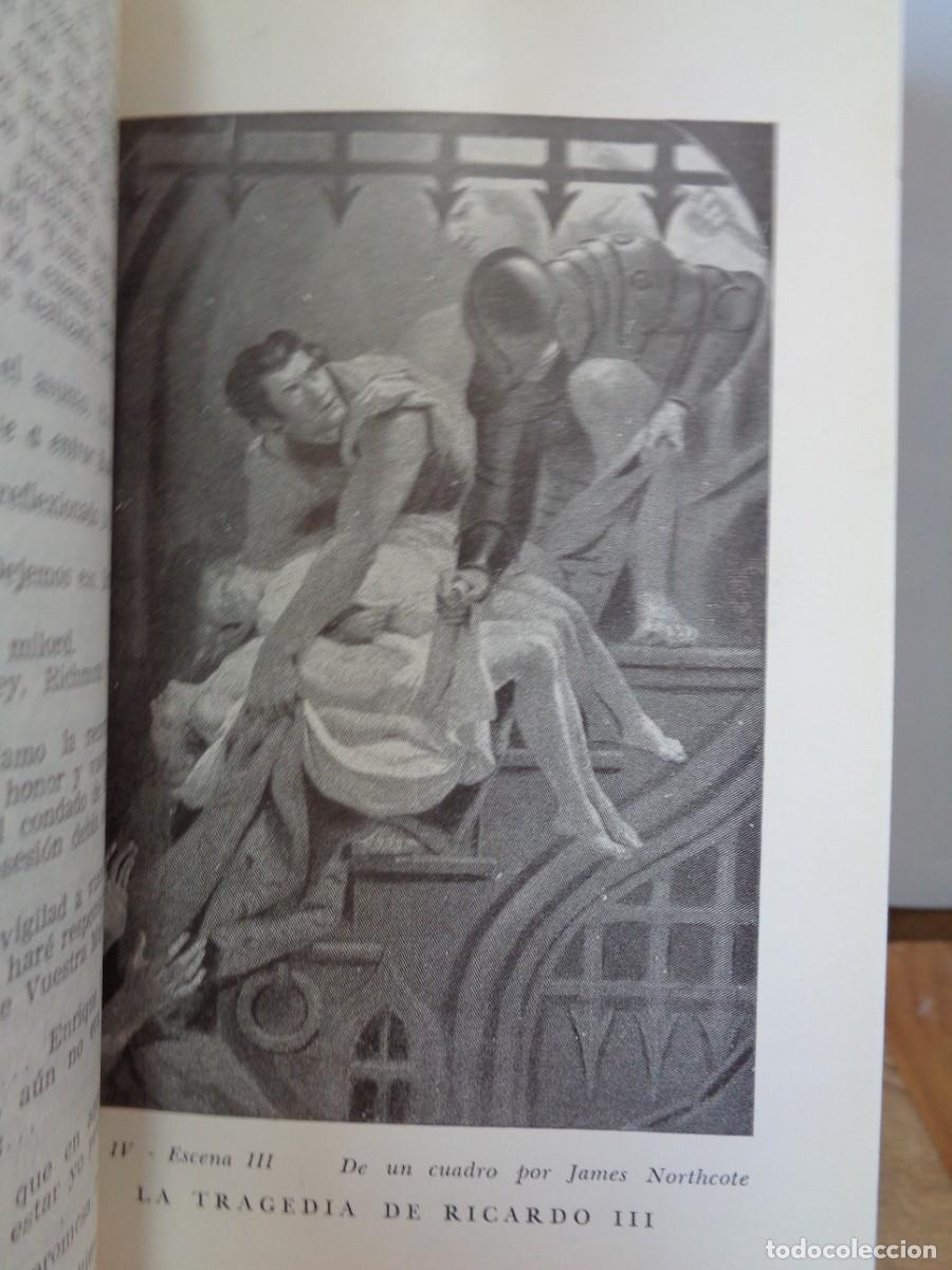 Libros: &iexcl;&iexcl; WILLIAM SHAKESPEARE. 3 TOMOS. Prologo de = VICTOR HUGO=. 1958. !! C-8. - Foto 19