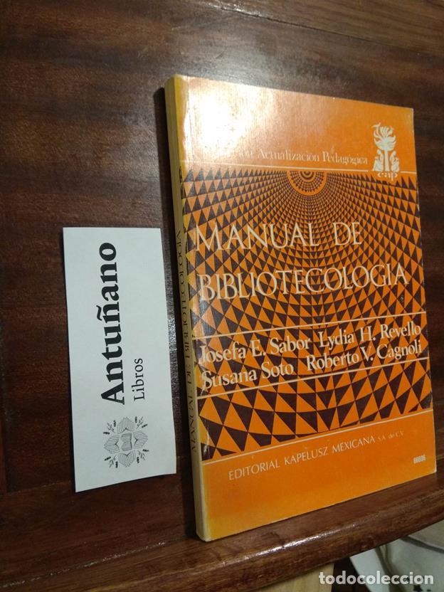 Libros: Manual de bibliotecologia - Foto 1