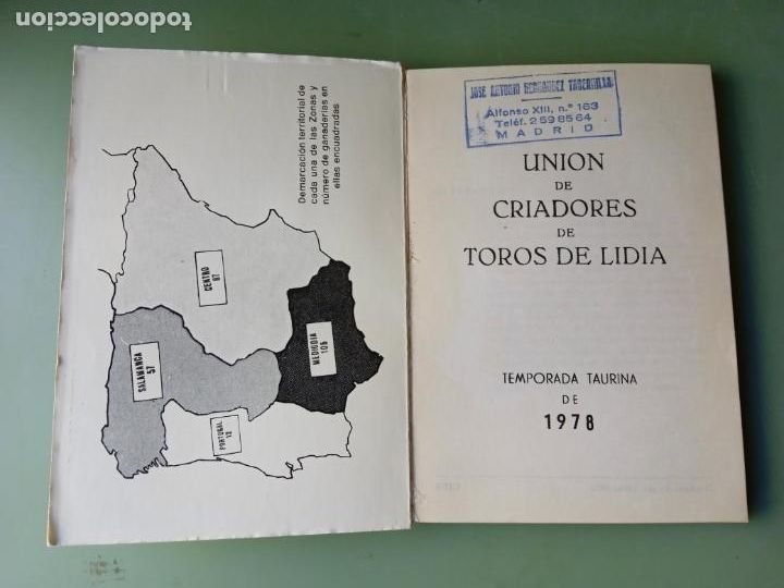 Libros: GANADERIAS BRAVAS - HIERROS Y DIVISAS - Foto 2