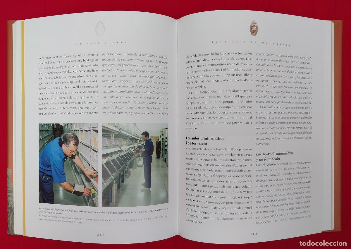 Libros: 75 ANYS DE LA FEDERACI&Oacute; FARMAC&Egrave;UTICA - Foto 7