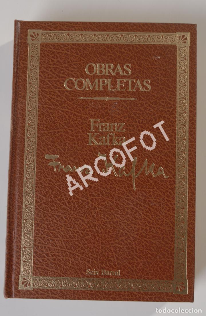 Libros: FRANZ KAFKA - OBRAS COMPETAS - EL PROCESO - LA CONDENA - 1986 - Foto 1