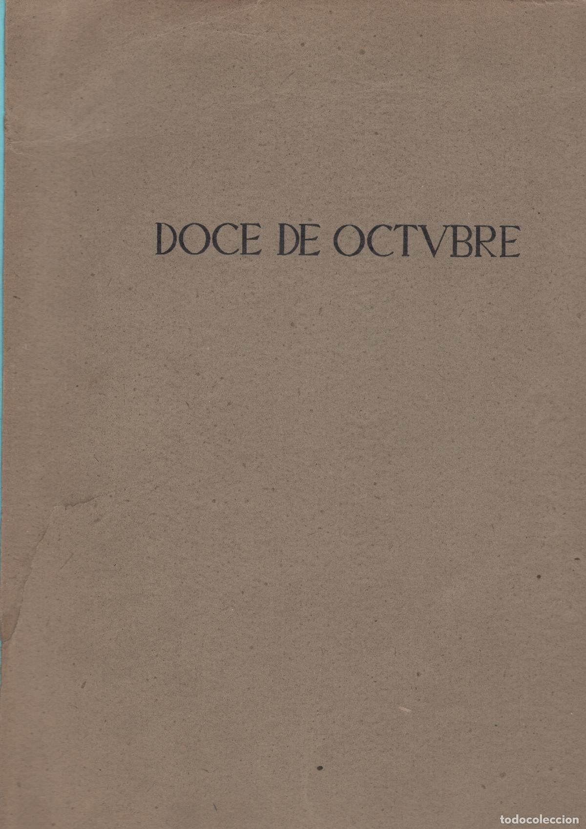 Libros: Doce de octubre. N&uacute;mero 3 - NO CONSTA AUTOR - Foto 1