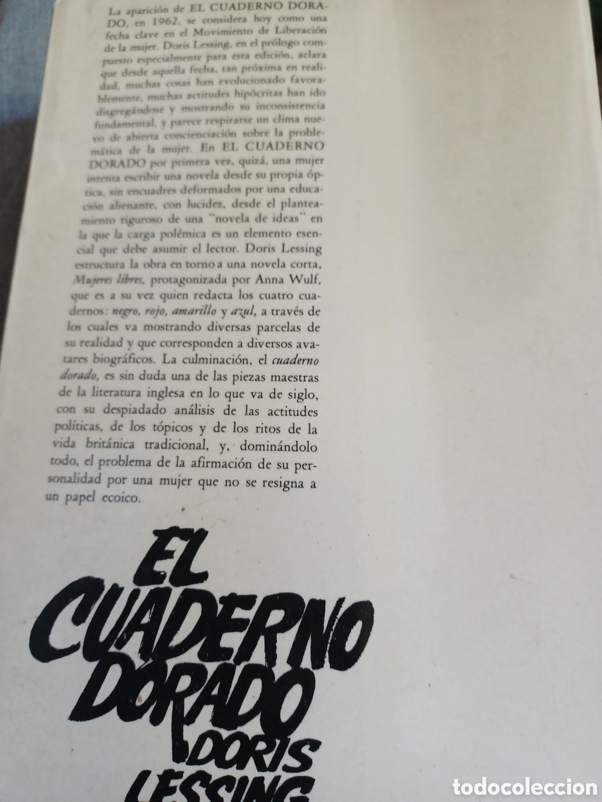 Libros: Barybook 173. . El cuaderno dorado Doris leasing - Foto 2