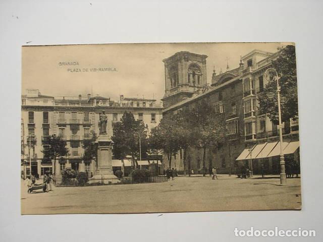 Libros: GRANADA. Plaza de Vib-Rambla. Postal- EDITORIAL: Hauser y Menet - Postal- - Foto 1