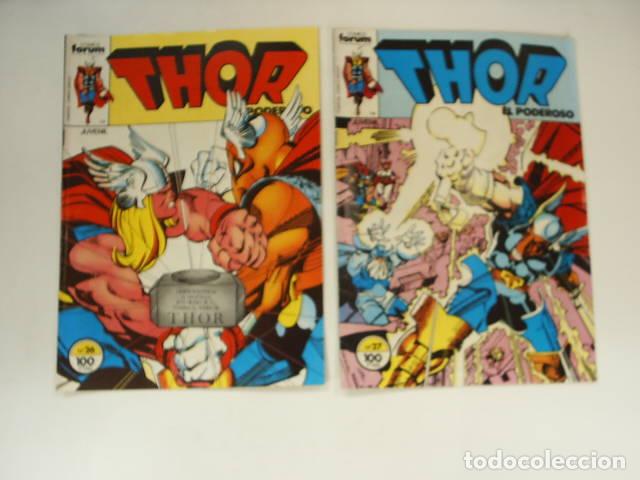 Libros: THOR EL PODEROSO- Numeros-12,26,27,29 al 36,38 al EDITORIAL: Forum - - Foto 1