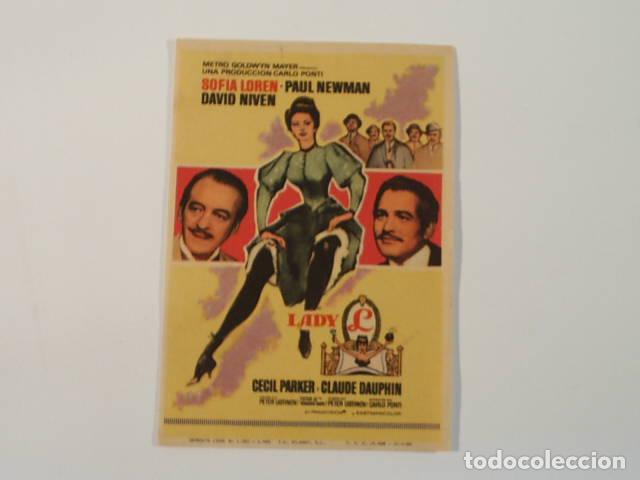 Libros: LADY L. Programa de cine,actores: Sofia Loren,Paul Ustinov,Peter (Director)- EDITORIAL: Metro - Foto 1