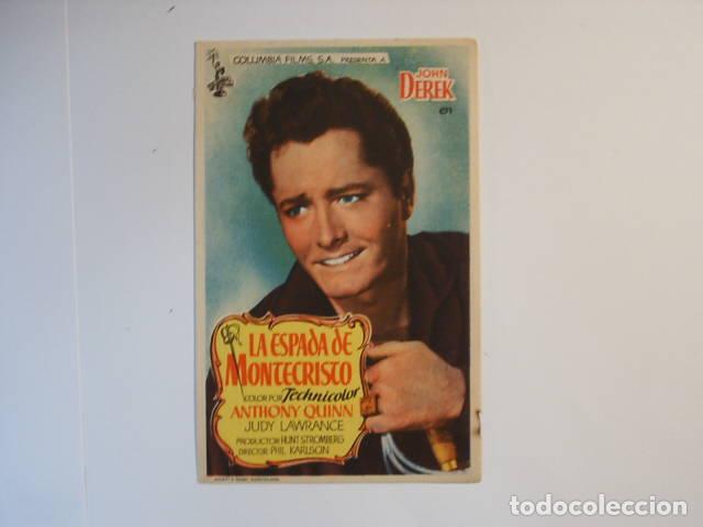 Libros: LA ESPADA DE MONTECRISTO. Programa de cine con los Karlson,Phil (Director)- EDITORIAL: Columb - Foto 1