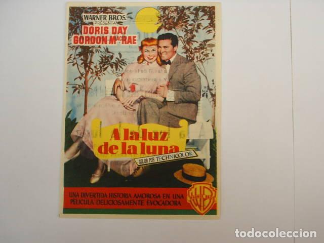 Libros: A LA LUZ DE LA LUNA. Programa de cine,actores: EDITORIAL: Warner Bros - - Foto 1
