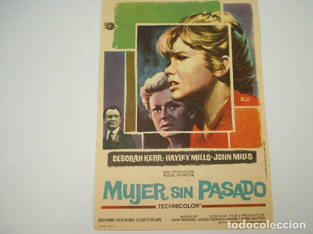 Libros: MUJER SIN PASADO. Programa de cine, actores: Neame,Ronald (Director)- EDITORIAL: Universal In - Foto 1