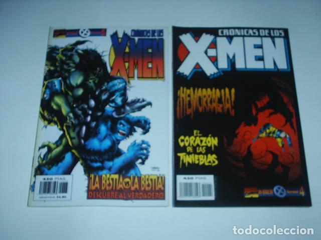Libros: CRONICAS DE LOS X-MEN. Numeros 4 y 5. EDITORIAL: Marvel - - Foto 1