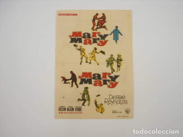 Libros: MARY MARY. Programa de cine,con los actores: Debbie Le Roy,Mervyn (Director)- EDITORIAL: Technicolor - Foto 1