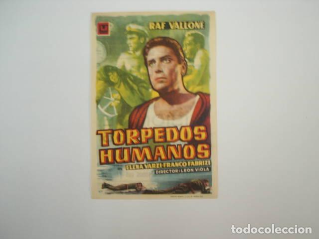 Libros: TORPEDOS HUMANOS. Programa de cine,actores: Raf Viola,Leon (Director)- EDITORIAL: - Viola,Le - Foto 1