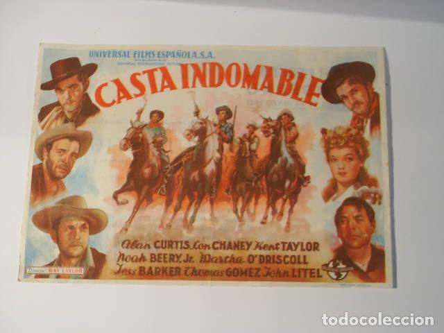 Libros: CASTA INDOMABLE. Programa de cine, actores: Alan Taylor,Ray (Director)- EDITORIAL: Universal Films - Foto 1