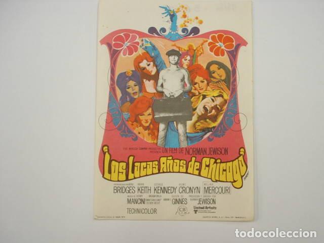 Libri di seconda mano: LOS LOCOS A&Ntilde;OS DE CHICAGO. Programa de cine, Jewison,Norman(Director)- EDITORIAL: Technicolor