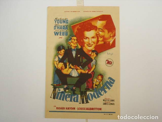 Libros: NI&Ntilde;ERA MODERNA. Programa de cine, actores: Robert Lang,Walter (Director)- EDITORIAL: 20th Cen - Foto 1