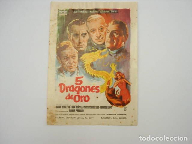 Libros: 5 DRAGONES DE ORO. Programa de cine, actores: Summers,Jeremy EDITORIAL: Procines - Summers,Jeremy (D - Foto 1