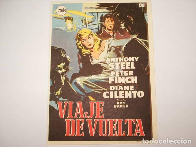 Libros: VIAJE DE VUELTA. Programa de cine, actores: Baker,Roy (Director)- EDITORIAL: Cepicsa - Baker, - Foto 1