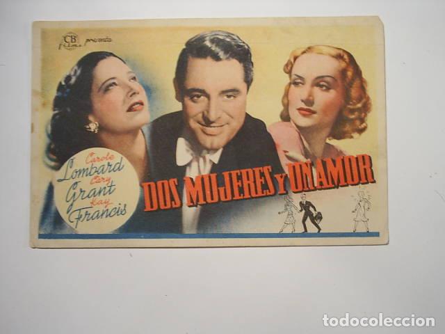 Libros: DOS MUJERES Y UN AMOR. Programa de cine,actores: EDITORIAL: CB films - - Foto 1