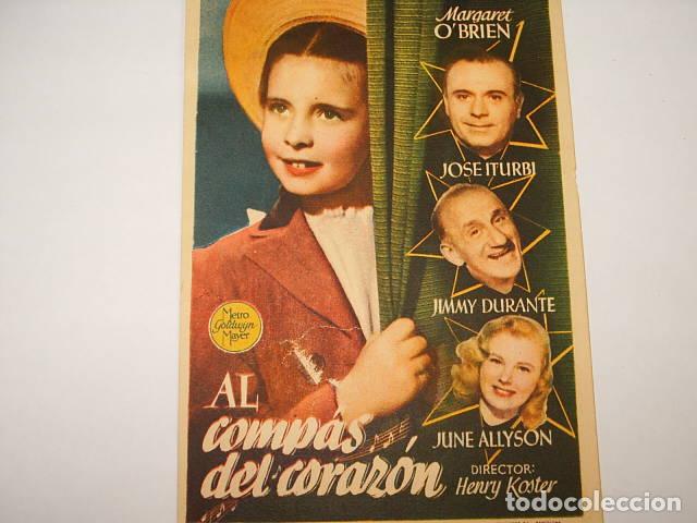 Libros: AL COMPAS DEL CORAZON. Programa de cine, actores: Koster,Henry (Director)- EDITORIAL: Metro G - Foto 1