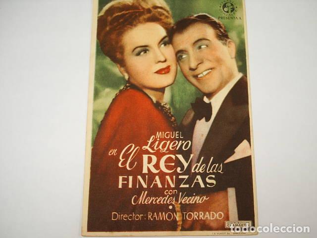 Libros: EL REY DE LAS FINANZAS. Programa de cine, actores: Torrado,Ramon (Director)- EDITORIAL: Cesar - Foto 1