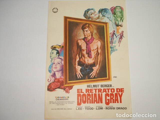 Libros: EL RETRATO DE DORIAN GRAY. Programa de cine, Dallamano,Massimo EDITORIAL: Izaro films - Dalla - Foto 1