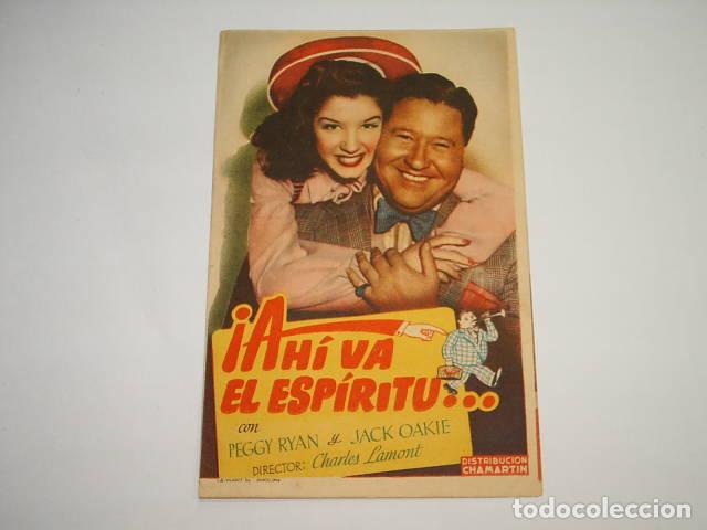 Libros: &iexcl;AHI VA EL ESPIRITU... Programa de cine, actores: Lamont,Charles (Director) EDITORIAL: Chamar - Foto 1