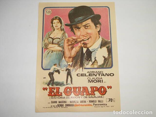 Libros: EL GUAPO. Programa de cine, actores: Adriano EDITORIAL: Cea distribucion - - Foto 1