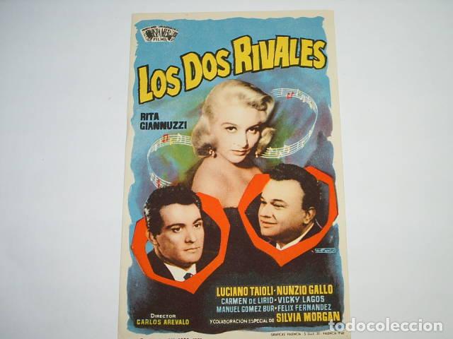 Libros: LOS DOS RIVALES. Programa de cine, actores: Rita Arevalo,Carlos(Director)- EDITORIAL: HispaM - Foto 1