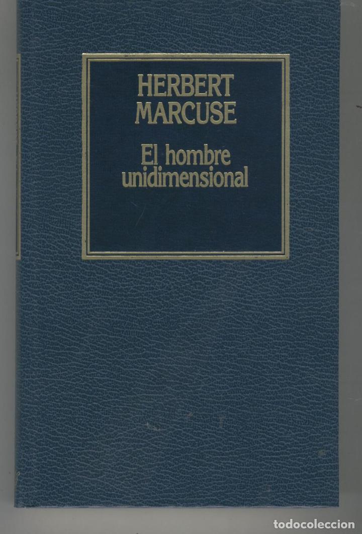 Libros: EL HOMBRE UNIDIMENSIONAL Marcuse, Herbert- EDITORIAL: Orbis - Marcuse, Herbert- - Foto 1