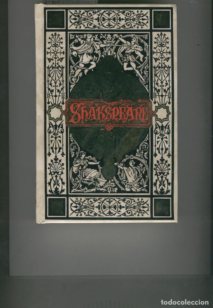 Libros: DRAMAS DE GUILLERMO SHAKSPEARE: JULIO CESAR. COMO GUSTEIS. COMEDIA DE EQUIVOCACIONES. LAS ALEGRES CO - Foto 1