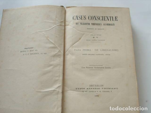 Livros em segunda m&atilde;o: CASUS CONSCIENTIAE - HIS PRAESERTIM TEMPORIBUS ACCOM P.V.- EDITORIAL: Alfredi Vromant- - P.V.-