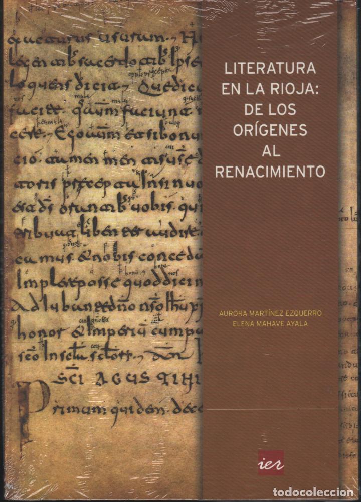 Libros: Literatura en La Rioja: de los or&iacute;genes al Renacimiento Aurora Mart&iacute;nez Ezquerro y Elena Mahave Ayal