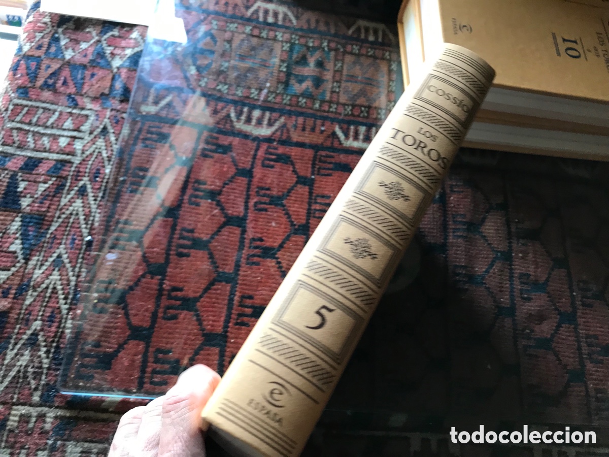 Libros: Coss&iacute;o. Los toros. La Historia. Espasa. N&ordm; 5. Como nuevo - Foto 2