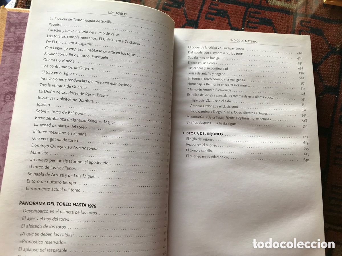 Libros: Coss&iacute;o. Los toros. La Historia. Espasa. N&ordm; 5. Como nuevo - Foto 4