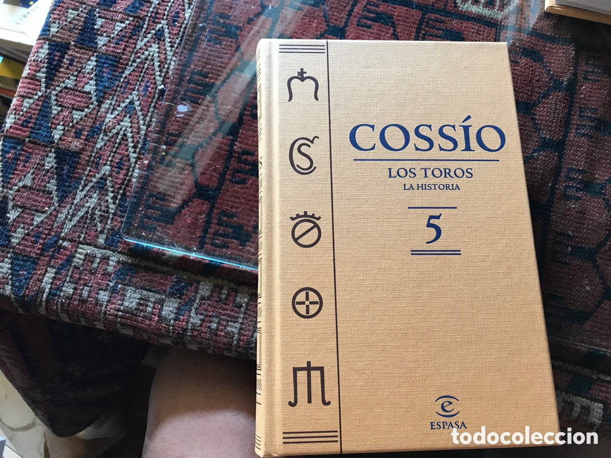 Libros: Coss&iacute;o. Los toros. La Historia. Espasa. N&ordm; 5. Como nuevo - Foto 1