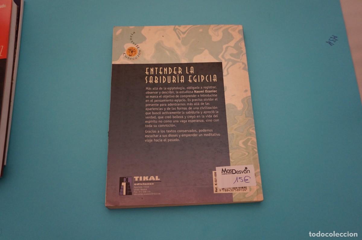Libros: 7D/ EL LIBRO DE LA SABIDURIA EGIPCIA - NAOMI OZANIEC / TIKAL EDICIONES - Foto 6