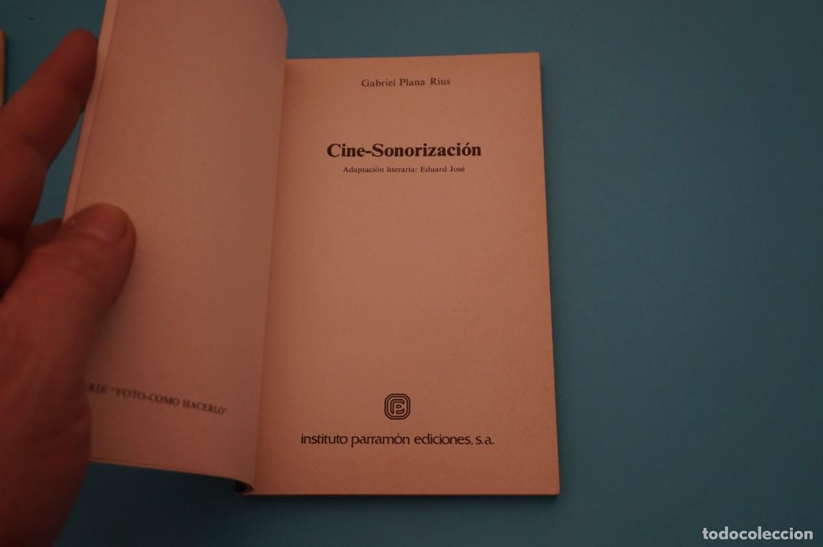 Libros: 8D/ CINE-SONORIZACION - GABRIEL PLANA RIUS / INSTITUTO PARRAMON EDICIONES - Foto 2