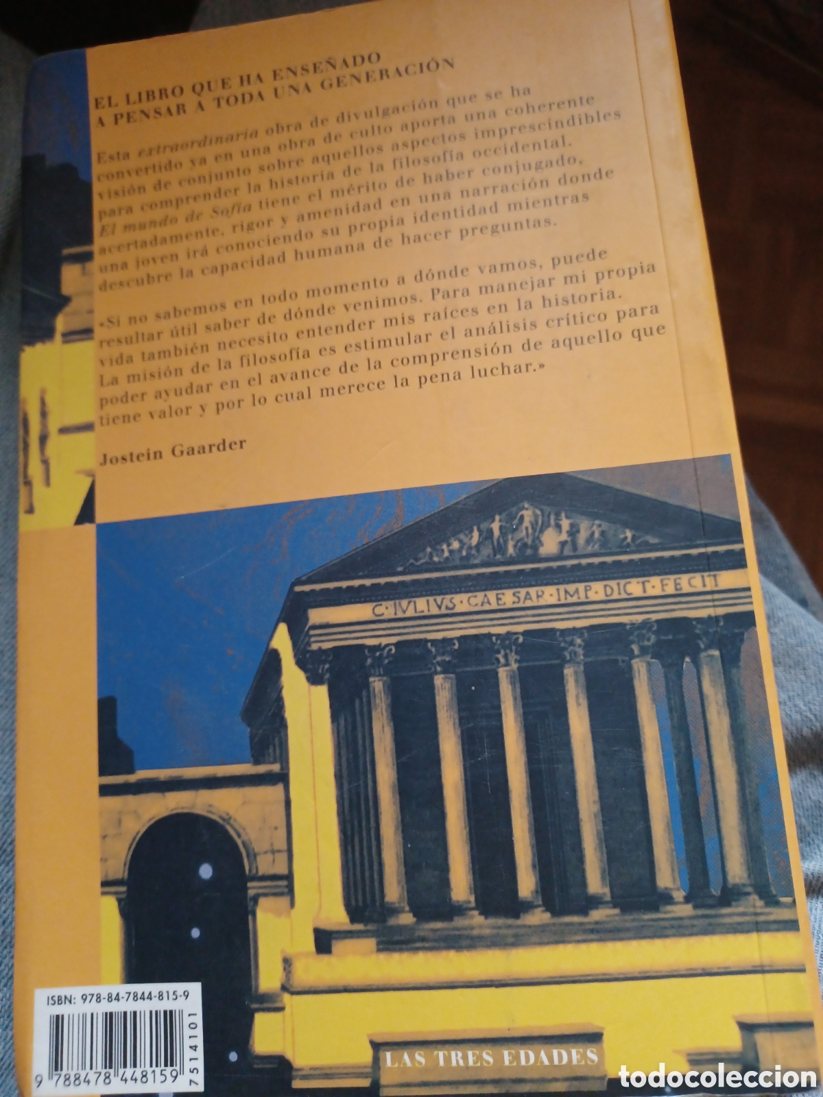 Libros: Barybook 299. El mundo de Sof&iacute;a Jostein Gaarder siruela - Foto 2