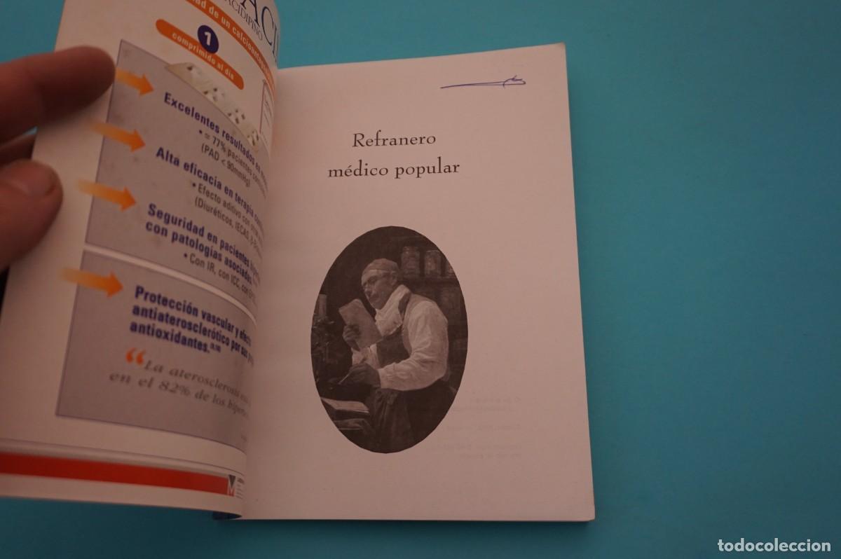 Libros: 16A/ REFRANERO MEDICO POPULAR - Foto 2