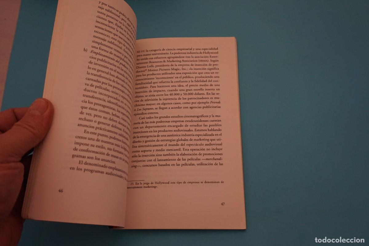 Libros: 16D/ CONSUMO, LUEGO EXISTO - PODER, MERCADO Y PUBLICIDAD - JOAN TORRES I PRAT - Foto 5