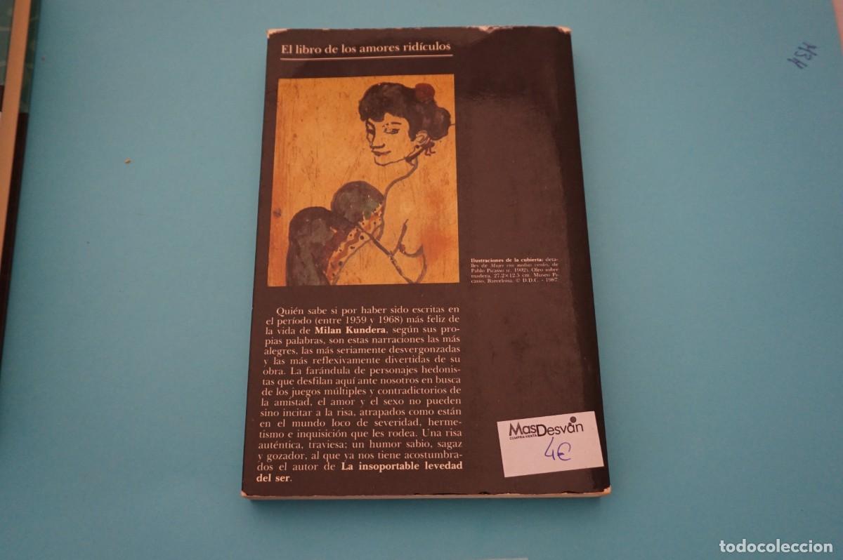 Libros: 15A/ EL LIBRO DE LOS AMORES RIDICULOS / TUSQUETS EDITORES - Foto 6